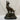 Escultura en peltre Perro Pastor Alemán firmada Louis-Albert Carvin (1875–1951) Bucarest Art & Antiques