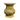 Violet or bronze vase with classical characters