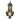 French carved wooden wall barometer-thermometer