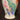 Jarrón Chino de porcelana colorido con motivos florales Bucarest Art & Antiques