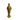 French bronze figure of a medieval knight with a sword and dagger