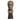 Male bronze bust signed Rómulo Tonti on a wooden base