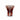 Florero Art Déco cristal Val Saint Lambert rojo trompeta