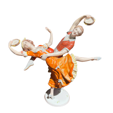 Figura de porcelana alemana Rosenthal s.XX ‘Bailarines’ Bucarest Art & Antiques