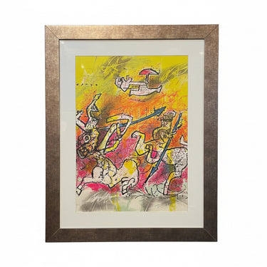 Roberto Matta - Litografía sobre papel ‘Qui D’eux’ 1990 (43/100) Bucarest Art & Antiques