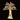 Baobab and perched birds sculpture, solid bronze