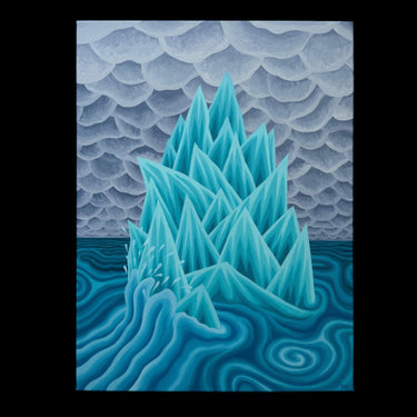 Michael Yaikel - Óleo sobre tela 'Iceberg' Colección Exclusiva