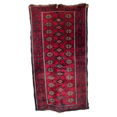 Alfombra Pakistaní Bukhara lana trenza de medallones 195x105 Colección Exclusiva