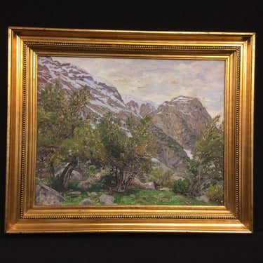 Alfredo Araya – Óleo ‘Paisaje cordillerano’ | Bucarest Art Gallery Consignación