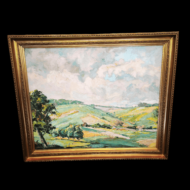 Armando Lira - Óleo sobre tela 'Paisaje quebradas en primavera' Colección Exclusiva