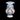 Elizabethan vase Vieux Paris medium size large hole