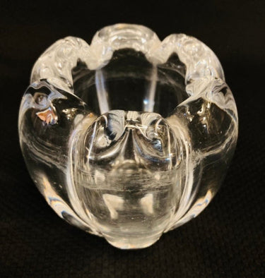 Centro de mesa de cristal pequeño | Bucarest Art Gallery Bucarest Art & Antiques