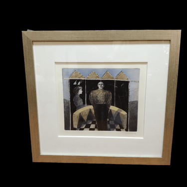 Ernesto Banderas - Aguafuerte 'Pareja' Bucarest Art & Antiques