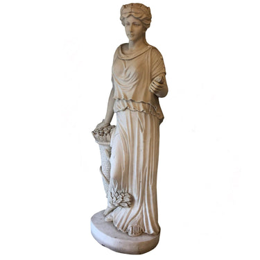 Escultura mármol - Las cuatro estaciones / verano | Bucarest Art Gallery Bucarest Art & Antiques
