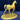 Estatuilla de caballo de bronce con base ovalada Bucarest Art & Antiques