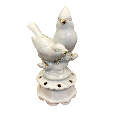 Figura pajaritos sobre rama marca Gerold Porzellan | Bucarest Art Gallery Bucarest Art & Antiques