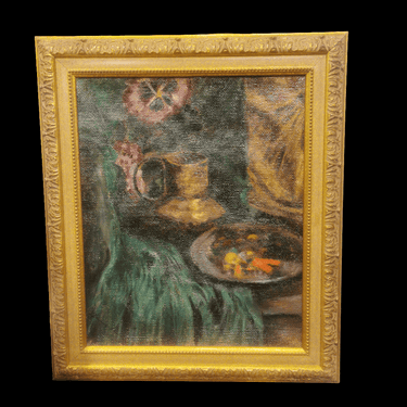 Firma ilegible - Óleo sobre arpillera 'Bodegón' Bucarest Art & Antiques