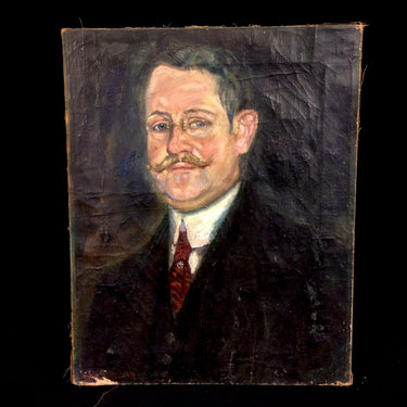 Firma ilegible – Retrato Óleo ‘Alcalde’ | Bucarest Art Gallery Bucarest Art & Antiques