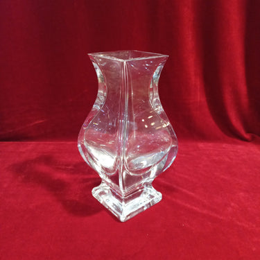 Florero de Cristal Sevres diseño abombado | Bucarest Art Gallery Bucarest Art & Antiques