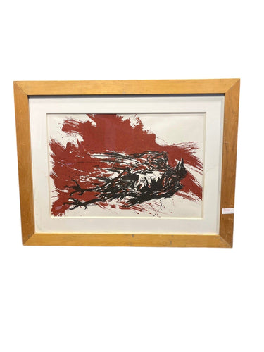 Guillermo Frommer - Grabado de la serie de DDHH Bucarest Art & Antiques