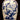 Jarrón chino de porcelana azul y blanca asas florales | Bucarest Art Gallery Bucarest Art & Antiques