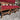 Juego de salón francés estilo Renacentista 9 piezas madera tallada y tapiz terciopelo rojo Bucarest Art & Antiques