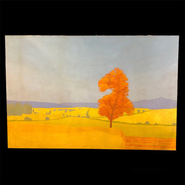 Marco Farias – Acrílico gran formato 'Paisaje otoñal' | Bucarest Art Gallery Bucarest Art & Antiques