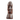 Pedro R. - Escultura de madera tallada 'rostro nativo americano' Bucarest Art & Antiques