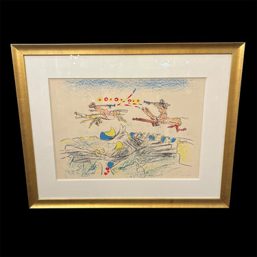 Roberto Matta - Litografía sobre papel ‘Les jupitiens’ EA Bucarest Art & Antiques