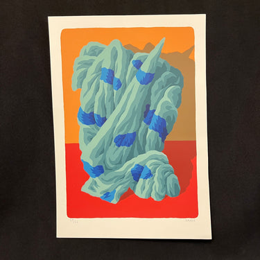 Michael Yaikel - Serigrafía ‘Paisaje Rocoso’ 21/22 Colección Exclusiva