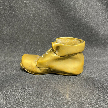 Cenicero de bronce macizo con forma de zapato 'Lonely Shoe' principios s.XX