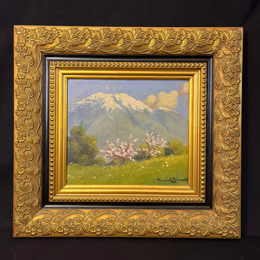 Ramos Catalán - óleo sobre tela ´Almendros en flor´ Bucarest Art & Antiques