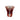 Florero Art Déco cristal Val Saint Lambert rojo trompeta