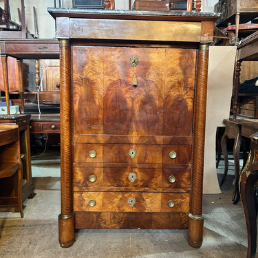 Chiffonier secretaire estilo Imperio mármol Sainte Anne