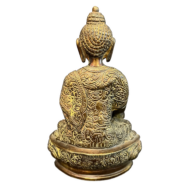 Buda tibetano de bronce s.XIX Bucarest Art & Antiques