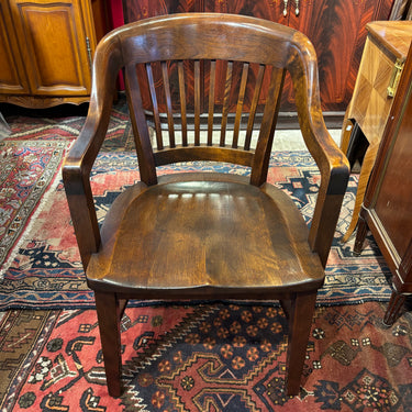 Sillón de escritorio Inglés en caoba maciza