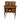 peasant desk, with marquetry