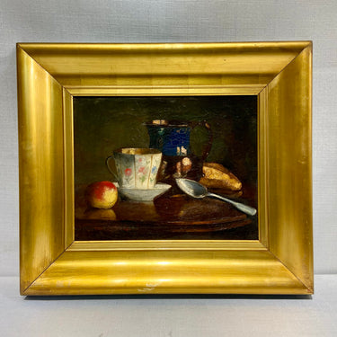 Anónimo - Óleo sobre tela 'Sobre la mesa'