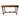 Banqueta de piano en madera natural con rejilla, estilo Luis XVI