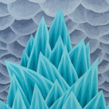 Michael Yaikel - Óleo sobre tela 'Iceberg' Colección Exclusiva