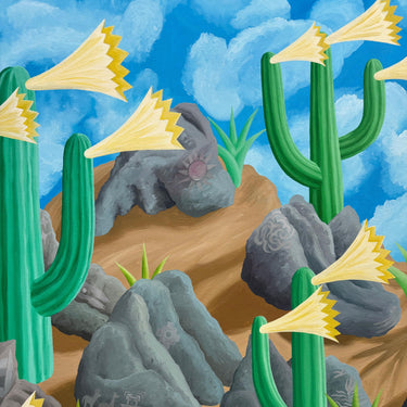Michael Yaikel - Óleo sobre tela 'Cerro Chusmiza' Colección Exclusiva