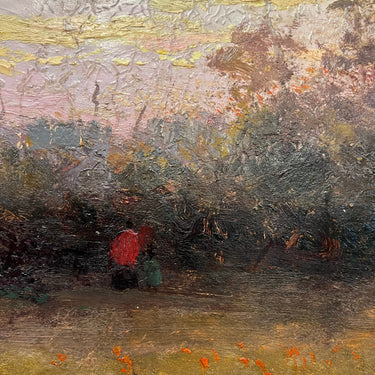 Alfredo Helsby - Óleo sobre madera ‘Atardecer’ Temporada26