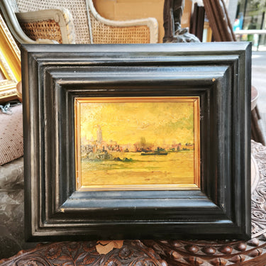 Anónimo - Óleo 'Paisaje Amarillo' Colección Exclusiva