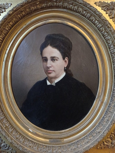 Ánonimo - Óleo s.XIX 'Retrato Z. Urrutia de Eguiguren' | Bucarest Art Gallery Consignación