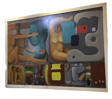 Boris Órdenes - Óleo 'Sin titulo' | Bucarest Art Gallery Bucarest Art & Antiques