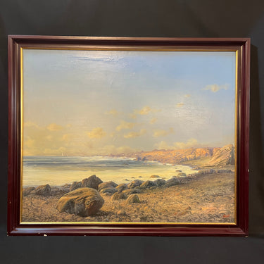 Carlos Jaramillo - Óleo sobre tela 'Orilla del mar' Colección Exclusiva