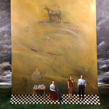 Ernesto Banderas – Óleo ‘Sin título’ | Bucarest Art Gallery Consignación