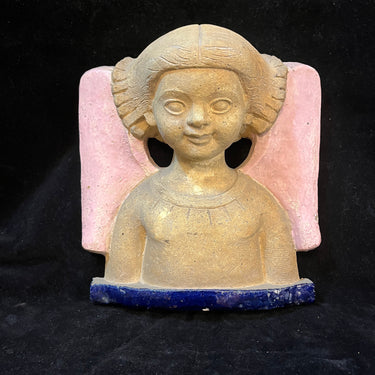 Escultura de arcilla firmada por Héctor Román 'Angel' Bucarest Art & Antiques