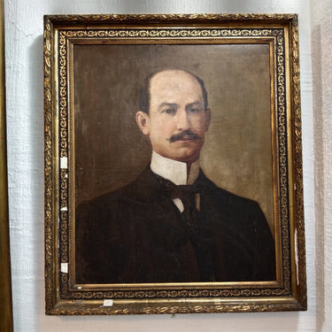 Eucarpio Espinosa - Óleo sobre tela 'Retrato caballero' Temporada26