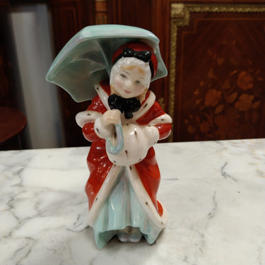 Figura de porcelana Royal Doulton 'Miss Muffet' Bucarest Art & Antiques